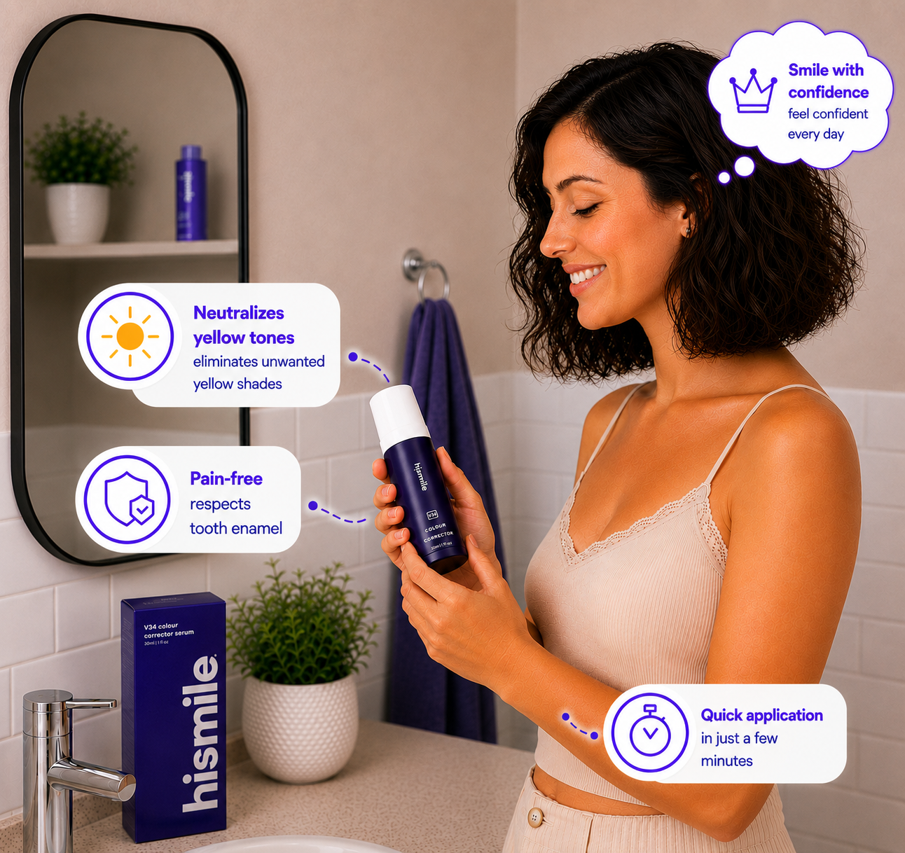 Instant Teeth Whitening Serum